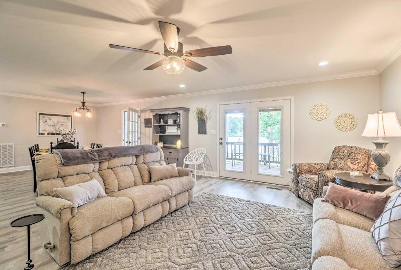 Waterfront Lake Sinclair Home With Boat Dock! Milledgeville Extérieur photo