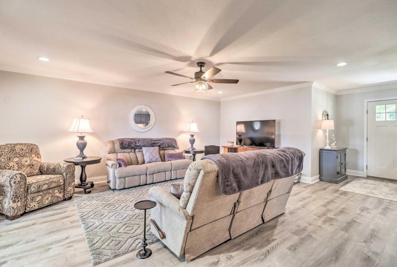 Waterfront Lake Sinclair Home With Boat Dock! Milledgeville Extérieur photo
