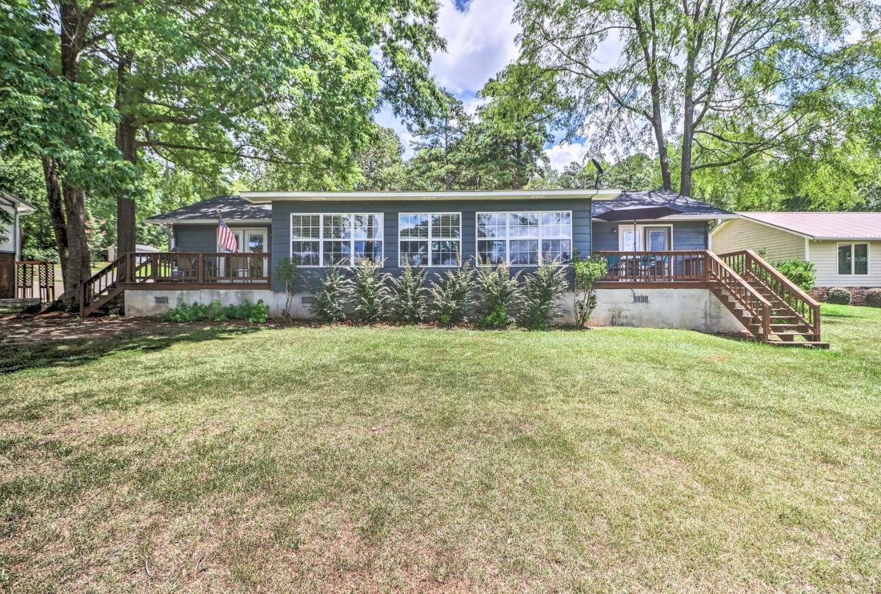 Waterfront Lake Sinclair Home With Boat Dock! Milledgeville Extérieur photo