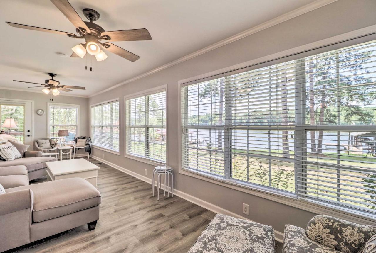 Waterfront Lake Sinclair Home With Boat Dock! Milledgeville Extérieur photo